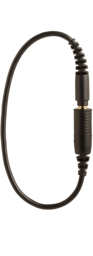 Shure AMV-3.5-3.5 Audio Cable, 0.69 m, 3.5 mm, Black