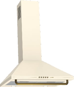 Gorenje WHC63CLI Naścienny Kość słoniowa 650 m³/h