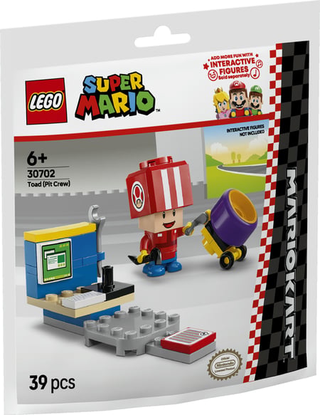 LEGO Super Mario Mario Kart™ – Toad (Pit Crew)