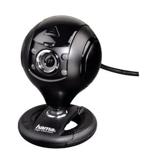 Hama 00053950 Webcam 1,3 MP 1280 x 1024 px USB 2.0 Schwarz