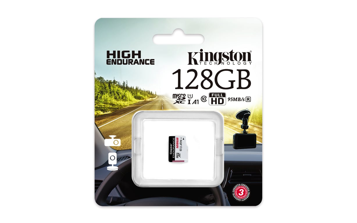 Kingston Technology High Endurance 128 GB MicroSD UHS-I Klasa 10