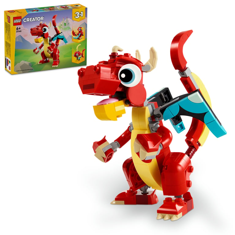 LEGO Creator Czerwony smok