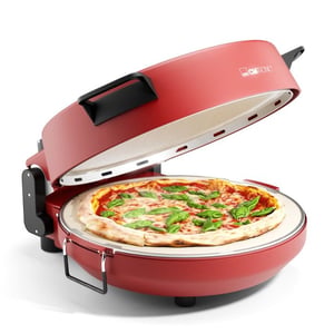Clatronic PM 3787 pizzagrill 1 pizza(er) 1200 W Röd