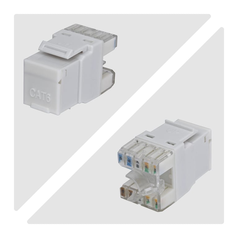 StarTech C6KEY110180WH24PK moduł kluczowy