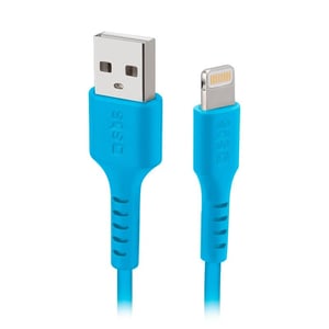 SBS TECABLEUSBIP589A Lightning-Kabel 1 m Blau