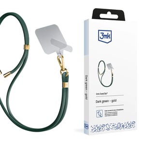 3MK EasyClip-rem för mobiltelefon, nylon, zinkguld, grön