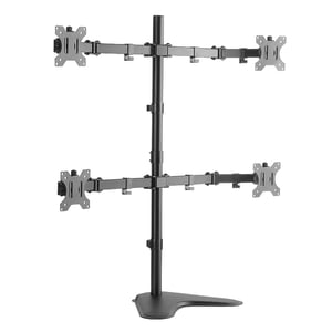 LogiLink BP0046 Monitor Mount / Stand, 81.3 cm (32"), Desk, Stainless Steel