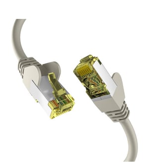EFB Elektronik EC020200005 kabel sieciowy Szary 1,5 m Cat6a S/FTP (S-STP)