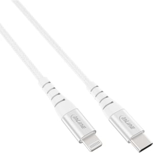 InLine 31460C kabel Lightning 2 m Srebrny