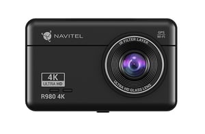 Navitel R980 4K 4K Ultra HD Bateria, Zapalniczka Czarny