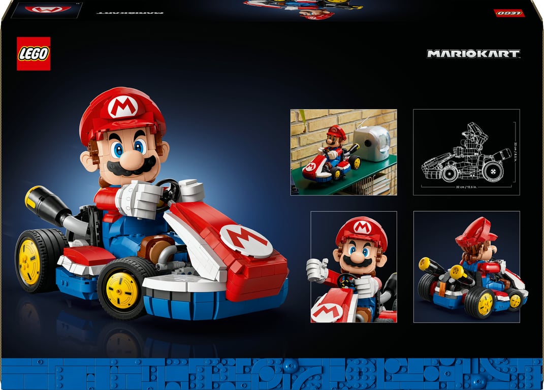 фото Блоковий конструктор LEGO Super Mario Mario Kart: Mario і Standard Kart (72037)