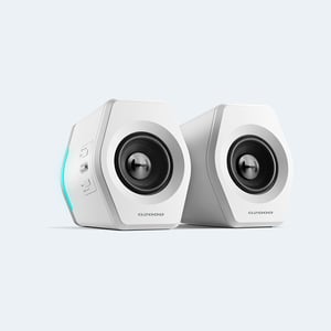 Edifier G2000 högtalarset 32 W för PC/bärbar dator, vitt, Bluetooth