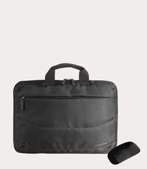 Tucano IDEA BUNDLE 14" 35,6 cm (14") Portfölj Svart