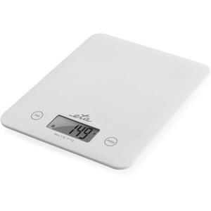 Eta Lori White Square Digital Kitchen Scale