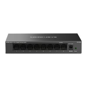 Mercusys MS108GS-M2 przełącznik sieciowy Gigabit Ethernet (10/100/1000) Czarny