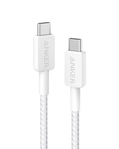 Anker A81F5G21 USB-kabel 0,9 m USB-C Vit