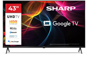 Sharp 43HL4265E Telewizor 109,2 cm (43") 4K Ultra HD Smart TV Wi-Fi Czarny