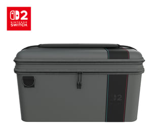 Turtle Beach TBA-8204-85 Tragetasche für tragbare Spielkonsolen Nintendo-Reisekoffer Ethylen-Vinylacetat-Copolymer (EVA), Polyester, thermoplastische Polyurethan-Elastomere (TPU), schwarz, dunkelgrau