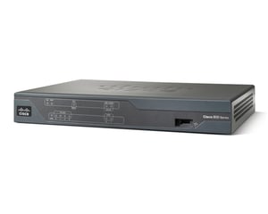 Cisco C886 Fast Ethernet-router, svart