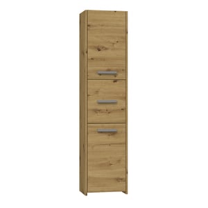 Topeshop S43 ARTISAN szafka łazienkowa Dąb