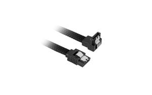 Sharkoon SATA 3-kabel, 0,6 m, SATA 7-stifts, svart