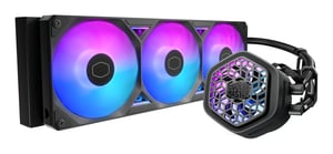 Cooler Master MasterLiquid Atmos II 360 VRM Fan Black CPU-Flüssigkeitskühlset 12 cm Schwarz 1 Stück