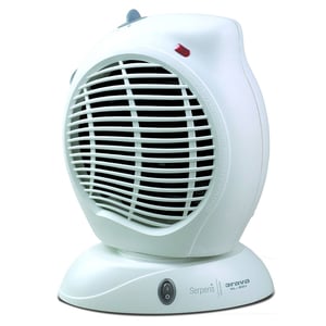 Orava VL-201 värmare, vit, 2000 W, elektrisk fläktvärmare