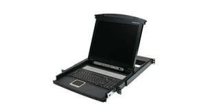 iogear GCL1800 konsola rackowa 43,2 cm (17") Czarny