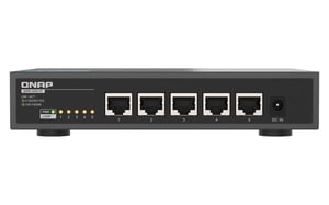 QNAP QSW-3205-5T przełącznik sieciowy Nie zarządzany 10G Ethernet (100/1000/10000) Desktop Czarny