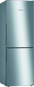Bosch Serie 4 KGV33VLEA Freestanding Refrigerator-Freezer, 289 L, Stainless Steel