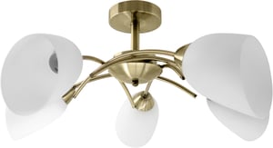 Activejet NIKITA Classic Patina 5xE27 Pendant Ceiling Light for the Living Room