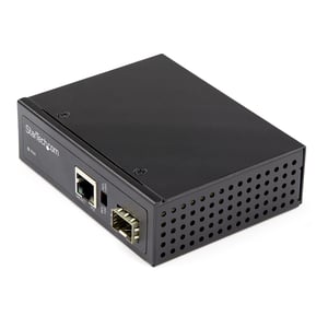 StarTech IMC1GSFP60W 1000 Mbit/s Multifunction Network Converter, Single, Black