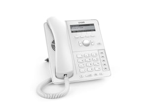 Snom D715 Analog Phone Caller Name and ID White