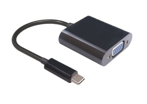 Microconnect USB 3.1 CVGA externe USB-Grafikkarte, schwarz