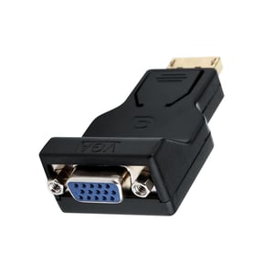 i-tec DP2VGAADA DisplayPort to VGA Cable Adapter, Black