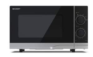 Sharp YC-PS201AE-S kuchenka mikrofalowa Srebrny Mikrofalówka Solo Blat 20 l 700 W