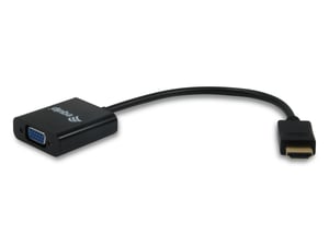 Equip 11903607 HDMI-Kabeladapter Typ A (Standard) – VGA (D-Sub), schwarz