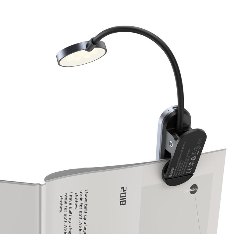 Baseus DGRAD-0G lampa stołowa Niewymienialne źródło światła LED Szary