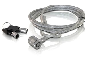 DeLOCK Notebook Security Lock with Key, 1.8 m Cable Lock