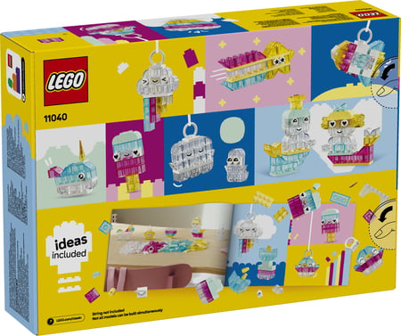 LEGO Classic Magiczny zestaw z przezroczystymi klockami