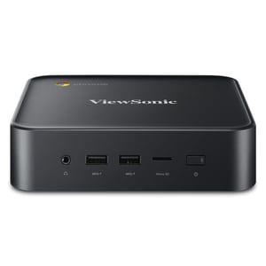 Viewsonic NMP760 persondator/arbetsstation Intel® Celeron® 5205U 8 GB DDR4-SDRAM 64 GB eMMC ChromeOS Mini PC Svart
