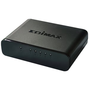 Edimax ES-3305P V2 Unmanaged L2 Fast Ethernet (10/100) Netzwerk-Switch, schwarz