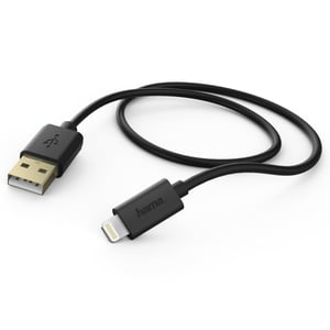 Hama 00173635 Lightning-Kabel 1,5 m Schwarz