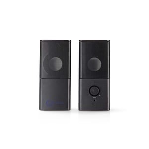 Nedis GSPR10020BK Speaker, Black 18 W