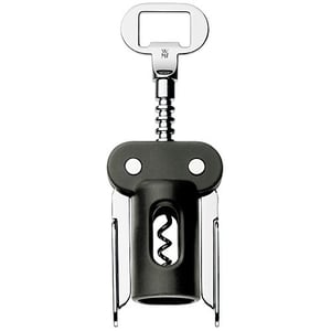 WMF 0658186200 Selbstausziehender Korkenzieher Schwarz, Chrom