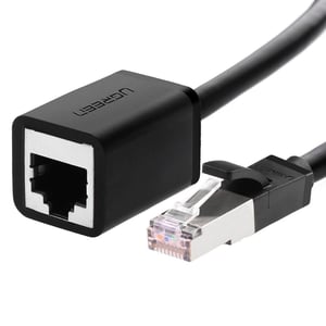 Ugreen 11279 Netzwerkkabel, schwarz, 1 m, Cat6