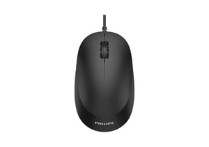 Philips SPK7207B/00 Maus Büro Beidhändig USB Typ A Optisch 1200 DPI