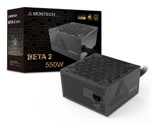 Montech BETA 2 moduł zasilaczy 550 W 20+4 pin ATX ATX Czarny