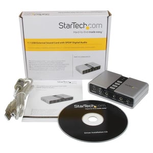 StarTech ICUSBAUDIO7D karta dźwiękowa 7.1 kan. USB