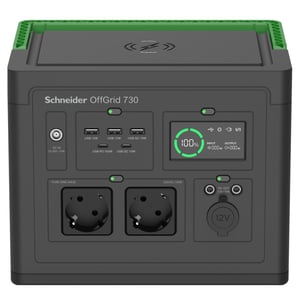 APC PPS730-GR Portable Lithium-Ion (Li-Ion) Power Station, 995 W, 6.4 kg